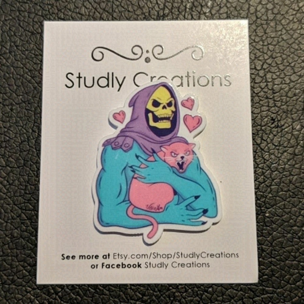 Studlycreations skeletor he-man pin